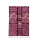 Dusty Purple Celebration towel set