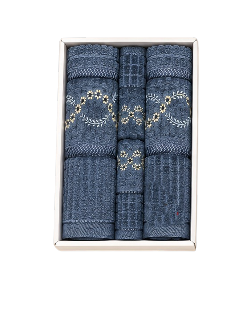 Dusty Blue Celebration towel set