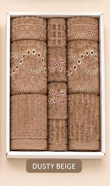 Dusty Beige Celebration towel set
